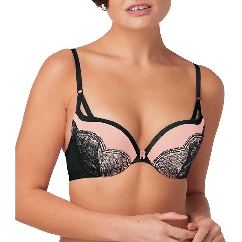 Lot of 3 Maidenform Womens Love The Lift Lace Demi Push-Up Bra New w/ Tags 34C
